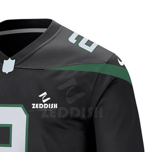 Camiseta de Fútbol Americano para Hombre, 100% Poliéster, Transpirable, de Manga Corta y Alta Calidad - Product Image 4