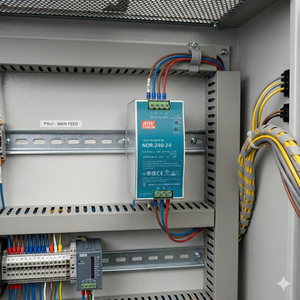 Fuente de Alimentación Mean Well DC 48V 240W NDR-240-48 100% Original, Fuente de Alimentación Industrial para Riel DIN, Stock en Taiwán - Product Image 5