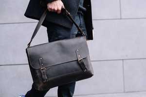 Maletín de Cuero Genuino Vintage, Multifuncional, con Bolsillos, Logotipo Personalizado, de Lujo, de Primera Calidad, para Portátil, para Hombre, Uso Diario - Product Image 3