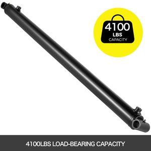 Cilindro Idraulico a Doppio Effetto con Tubo Trasversale Saldato, Diametro 2 Pollici, Corsa 36 Pollici, 3000 PSI, SAE6 - Product Image 4