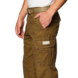Pantalon cargo en toile pour homme, léger, respirant, décontracté, de haute qualité, respectueux de l'environnement, avec logo personnalisé, design 2026, dernière collection - Product Image 3