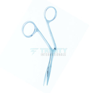 Ciseaux ORL de conception avancée à pointe courbée pour un contrôle précis et une coupe nette, pour la pratique quotidienne - Product Image 3