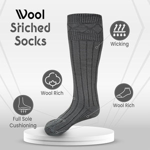 Top Rated Highland Scottish Kilt Hose <b>Socks</b> for Men Traditional <b>Long</b> Length <b>Wool</b> Blend Breathable Comfortable <b>Socks</b> 2026 - Product Image 4
