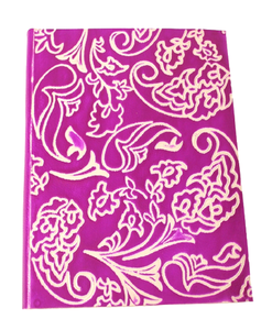 Best Quality <b>Notebook</b> Handmade Recycled Cotton Paper High Quality Genuine Pink Goat TC Leather <b>Journal</b> Debossed Design For Your - Product Image 1