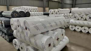 100% Polypropylene Spunbond Antibacterial Mothproof Non Woven Fabric Cross/Dot Pattern Medium Weight RENO Brand Customized Size - Product Image 5
