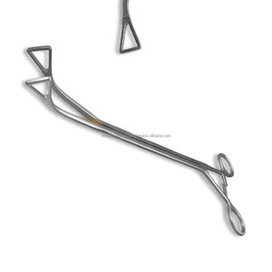 Pince courbée Duval de haute qualité pour thoracoscopie, instrument chirurgical de préhension pulmonaire pour VATS et MIS, Medtrust Surgical Wholesale OEM - Product Image 1