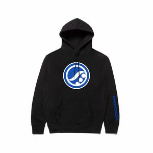 Sudadera con capucha para hombre de alta calidad personalizada OEM, manta de lana negra Lisa para invierno, sudadera bordada con estampado 3D, a granel - Product Image 2