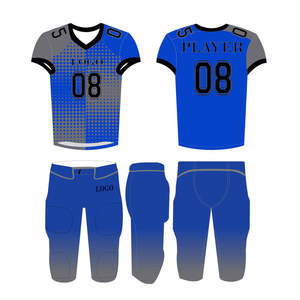 Maillots de football américain personnalisés de qualité supérieure, en mesh absorbant la transpiration, pour hommes et femmes - Product Image 3