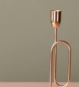 Bougeoirs en métal de style vintage de décor de table unique de qualité standard pour l'élégance décorative de Noël d'Inde - Product Image 3