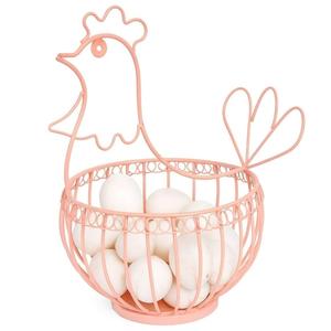 Panier en fil métallique fait main au design fantastique pour le rangement des œufs, du pain, des fruits et des légumes, support à œufs, fournisseur et fabricant en Inde - Product Image 3