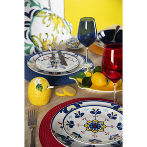 Cojín Decorativo Excelsa Amalfi de Algodón, 45x45x16 cm, Multicolor - Product Image 6