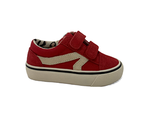 Hts E40076 RS - Zapatillas de Ante para Niña con Cierre de Velcro - Cómodas, Duraderas, Estilo Urbano, Sin Cordones, Vietnam - Product Image 1