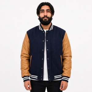 Wholesale Custom Patch Varsity Jacket for US Boutique Brands Featuring Patch Jacket and Applique Jacket - Product Image 1