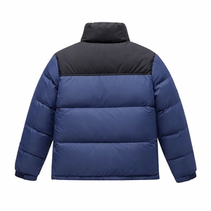 High Quality Hot Selling Winter Canvas Bubble <b>Jacket</b> Men <b>Warm</b> Outdoor Regular Lightweight Windproof Casual Front Custom Logo - Product Image 2