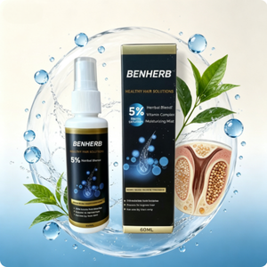 Aceite Capilar Orgánico de Marca Privada con Concentración Herbal al 5%, Anti-Caída, Reparador, Nutritivo y Refrescante, con Queratina y Argán - Product Image 1