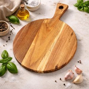 Eco-Friendly Acacia Wood Chopping Board Rectangle Shape Handle Dishwasher Safe 1.5 cm Thick Made Uttar Pradesh - Product Image 6