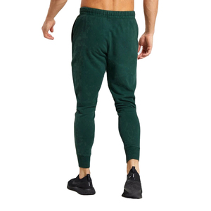 Pantalon de jogging décontracté pour homme, respirant, en mélange de coton, coupe ajustée, taille élastique, idéal pour la gym et le quotidien - Product Image 5