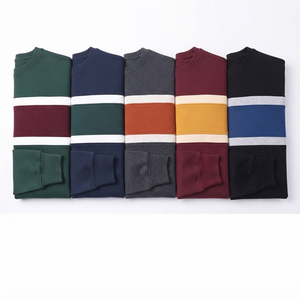 เสื้อฮู้ดซิปสีแดงเลือดหมูตัดขาว ทรงโอเวอร์ไซส์ แขนยาว ผ้าฝ้าย 100% ระบายอากาศได้ดี สไตล์สตรีทแวร์  แบบยูนิเซ็กซ์  รับสั่งทำ - Product Image 5