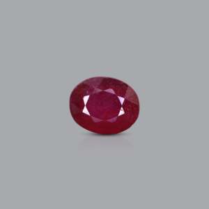 Natural Pink Ruby Loose Gemstone 3.6 Carat 11mm for Fine Jewelry - Product Image 1