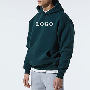 Sweat à capuche épais et lourd en molleton imprimé personnalisé pour homme, style streetwear, en tissu French Terry de haute qualité, idéal pour l'hiver - Product Image 1