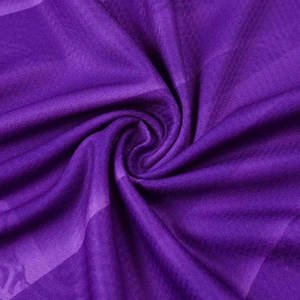 Ensemble de maillot de football pour homme, violet, manches courtes, col rond, respirant, coupe athlétique, toutes saisons, impression sublimée - Product Image 4