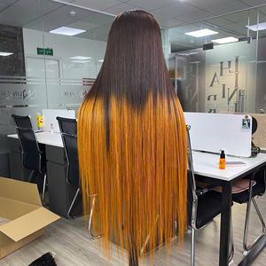 Cheveux humains de qualité supérieure, couleur brune, fabrication de perruque avec closure, cheveux vietnamiens super double drawn, très demandés - Product Image 1