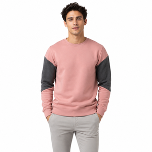 Ensemble de survêtements d'hiver pour hommes avec logo, en polyester/coton, coupe oversize, écologique, 350g, respirant, couleur unie - Product Image 2