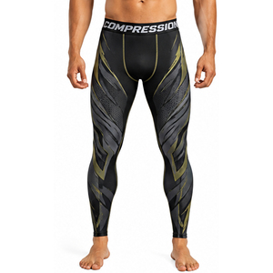 Pantalones de Compresión para Hombre, Leggings Deportivos de Alta Elasticidad, Transpirables, para Gimnasio, Entrenamiento, Running, Fitness, Venta al Por Mayor - Product Image 1