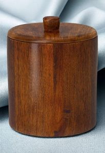 Modern Wooden Kitchen <b>Storage</b> Canister with Lid Bread <b>Bin</b> Tea Coffee Sugar Jar for Modern Kitchen - Product Image 3