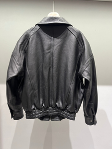 Nouvelle Veste Femme Hiver 2026 Coupe Slim en Similicuir PU Effet Peau de Mouton Séchage Rapide Style Européen et Américain Imprimée Tendance Transfrontalière - Product Image 3