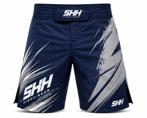 SHH Industries OEM Maßgefertigte MMA-Kampfshorts für Erwachsene Männer Schnelltrocknend Leichtgewichtig Atmungsaktiv Antibakteriell Umweltfreundlich Vordereinsatzbereit - Product Image 1