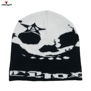 Gorro de Punto Personalizado de Alta Calidad, Transpirable, 100% Algodón, Impermeable, Multicolor Opcional, Unisex, para Invierno, con Bordado 3D - Product Image 1