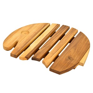 Posavasos y Salvamanteles de Madera de Teca Ecológicos con Diseño Tradicional Chino, con Tapa y Cuchara, OEM, Personalizados, Venta al Por Mayor |   Aqudus Saleem India - Product Image 2