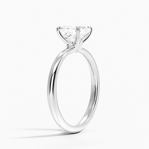 Anillo BOJ 0146 con Corte Asscher, Plata 925, Engaste Manon, Anillo Solitario con Diamante de 2ct, Color D, VVS1, Moissanita GRA, Precio Bajo en Oferta - Product Image 2