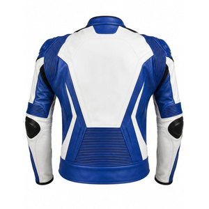 Wholesale Man Moto Riding Motorbike Leather Motorcycle <b>Jacket</b> Clothing <b>Men</b> Waterproof Racing Motor <b>Bike</b> Leather <b>Jackets</b> - Product Image 6