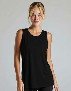 High Quality 5 Pack Women Dry-Fit Tank <b>Top</b> Sleeveless T-Shirt Athletic Workout Gym Shirt - Product Image 4