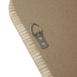 Natural Rattan <b>Rectangle</b> <b>Wall</b> <b>Mirror</b> Eco-Friendly Home Decor with Stylish Design - Product Image 6
