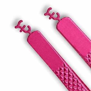 Pince à épiler chirurgicale de précision Morje 10 mm rose en acier inoxydable à pointe lisse, prise en main parfaite, outil de maquillage professionnel - Product Image 3