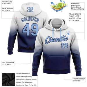 Sweat-shirt de sport personnalisé LTOCMKIY, sweat-shirt à capuche de baseball personnalisé, nom de l'équipe 'Toronto', logo de nom/nombre pour hommes, femmes et jeunes - Product Image 3