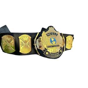 This is a of the iconic WWF/WWE Winged Eagle Championship Title Belt - Product Image 1
