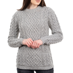 Cardigan décontracté à col rond et boutons pour femme, collection automne-hiver 2026, 100 % coton, petite taille, vente en gros - Product Image 5