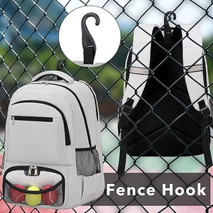 Bolsa de Baloncesto Impermeable de Gran Capacidad, Portátil, de Nailon, Hecha en Pakistán, con Bolsillo para Raqueta de Bádminton y Pádel - Product Image 6