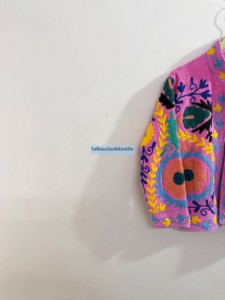 Indian Suzani <b>Velvet</b> <b>Jacket</b> Handmade Floral Embroidery <b>Jacket</b> Boho Hippie <b>Jacket</b> Inside Cotton Iining <b>Jacket</b> Winter <b>Jacket</b> - Product Image 2