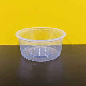 Suministro directo de fábrica, precio bajo, recipientes desechables de plástico PP de 16oz, 24oz, 30oz para postres, tazas redondas transparentes, cajas para frutas con tapa. - Product Image 2