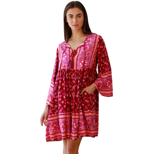 Vestido Mini Estampado para Mujer, Ropa de Boutique a la Moda - Product Image 2