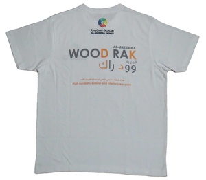 Stock prêt en gros T-shirts en coton filé à l'anneau 100% pour hommes en 120g 140g 160g 180g 200g Impression personnalisée à la demande Sérigraphie - Product Image 6