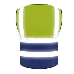 Chaleco de Trabajo de Alta Visibilidad Personalizado, Impermeable, Chaleco de Seguridad Vial, Ropa Reflectante de Alta Calidad - Product Image 3