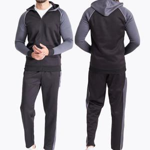 Conjunto Deportivo Personalizado para Hombre, Pantalones Deportivos Ajustados de Alta Calidad, Sudadera con Cremallera, Traje Deportivo Informal para Correr - Product Image 1