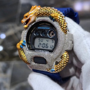 Reloj Deportivo Digital con Diseño de Dragón, Cristal de Zafiro, Estilo Hip Hop Unisex - Product Image 2