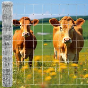 Advanced Weave 5x164 ft Farm Enclosures Long Lasting and Secure Galvanized Steel Wire Mesh Farm Fence - Product Image 2